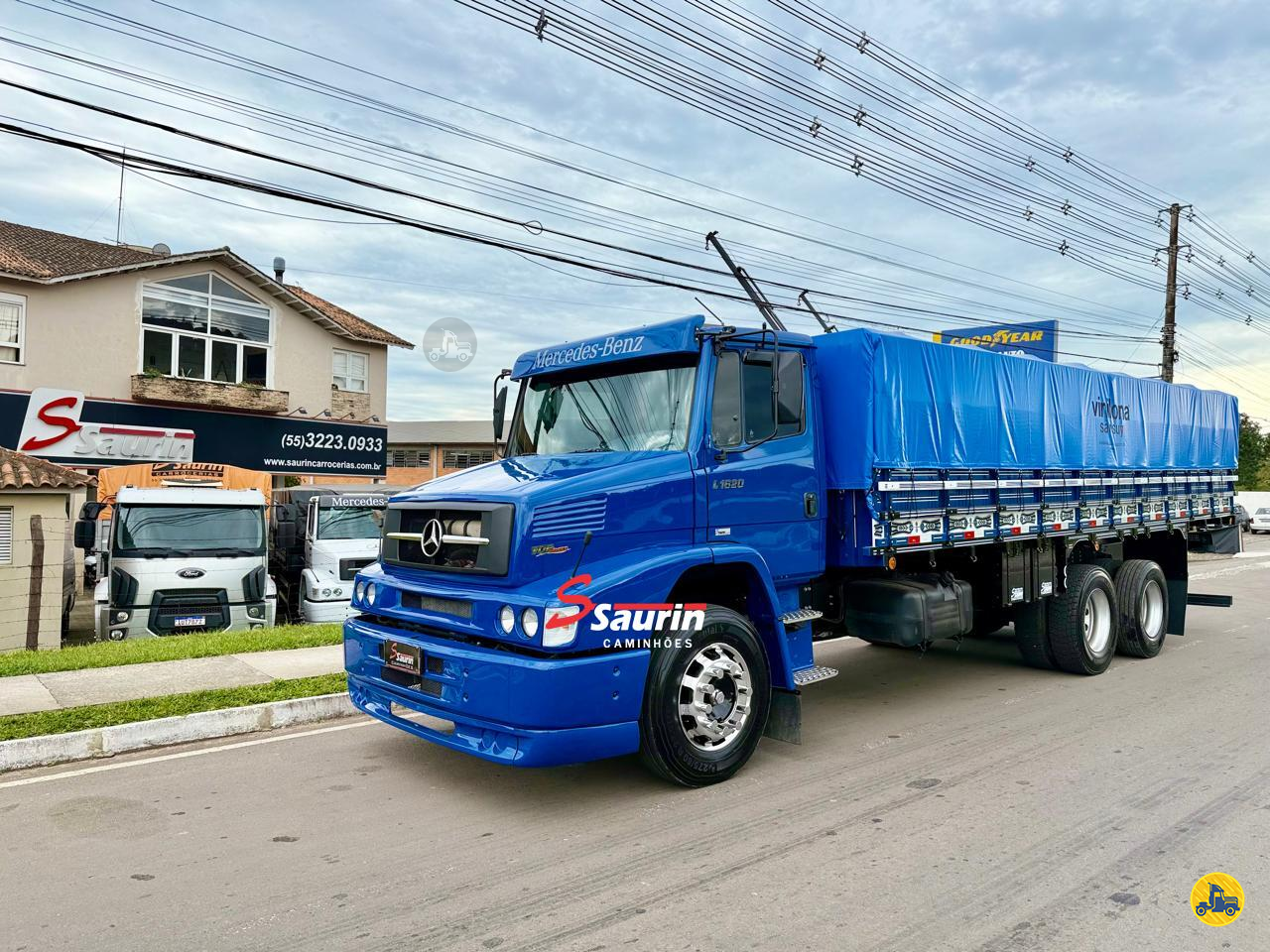 CAMINHAO MERCEDES-BENZ MB 1620 Graneleiro Truck 6x2 Saurin Caminhões SANTA MARIA RIO GRANDE DO SUL RS